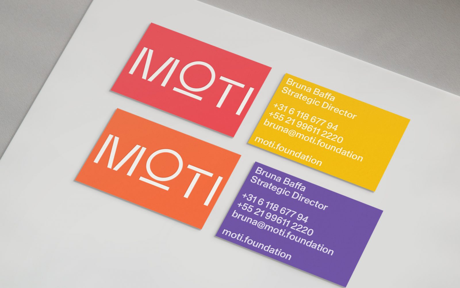 Maarten Kanters - MOTI – visual identity development, website and printed collateral.<br />
As Agency Agency and with François Girard-Meunier.
